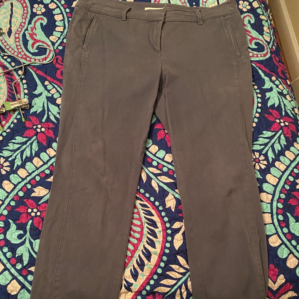Ann Taylor Loft Marisa style gray size 10